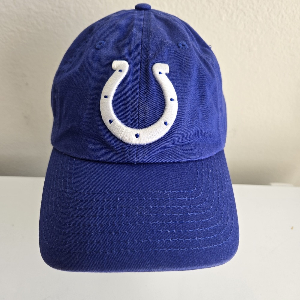 Indianapolis Colts Dad Hat NFL Team‎ Apparel Adjustable Cap Blue